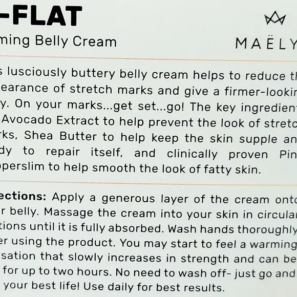 Maelys B-Flat Firming Belly Cream - Picture 3 of 3